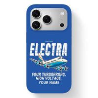 Thumbnail for L-188 Electra - Cartoon + Name - MagSafe iPhone 17 Pro - Blue