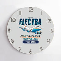Thumbnail for L-188 Electra - Cartoon + Name - No Frame - Light Gray