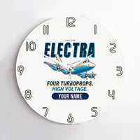 Thumbnail for L-188 Electra - Cartoon + Name - No Frame - White