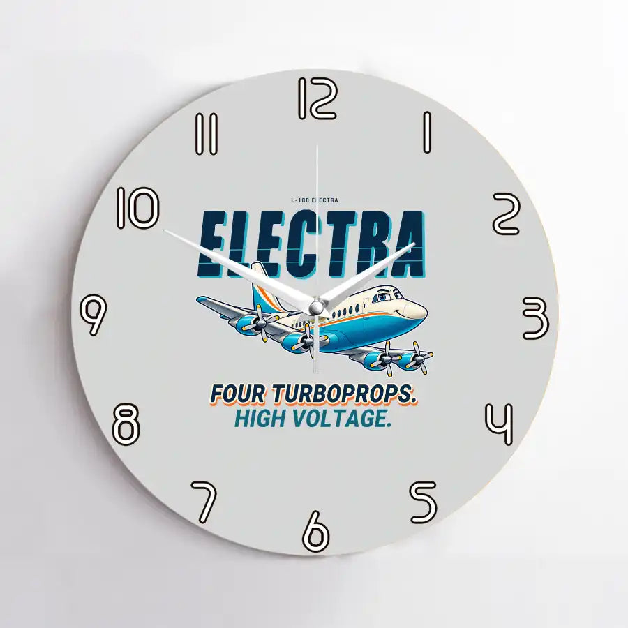 L-188 Electra - Cartoon - No Frame - Light Gray