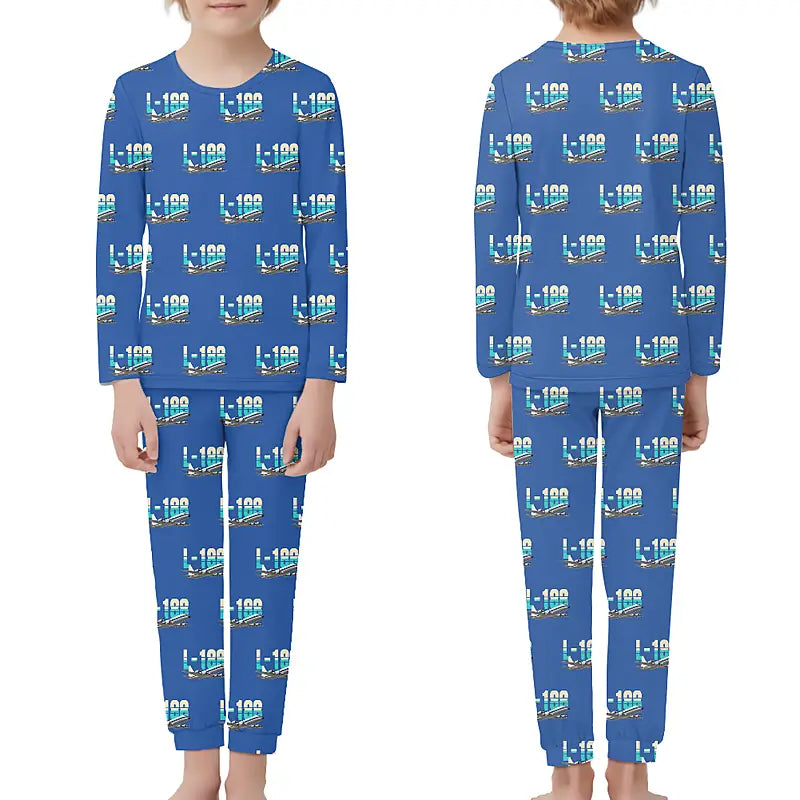 L-188 Electra - Children Pajamas - Original Pattern - Blue