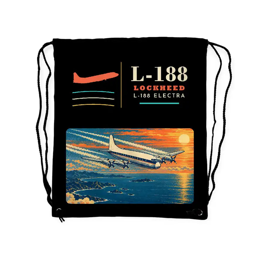 L-188 Electra - Drawstring Bag - Classic - Black