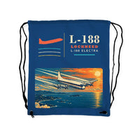 Thumbnail for L-188 Electra - Drawstring Bag - Classic - Blue