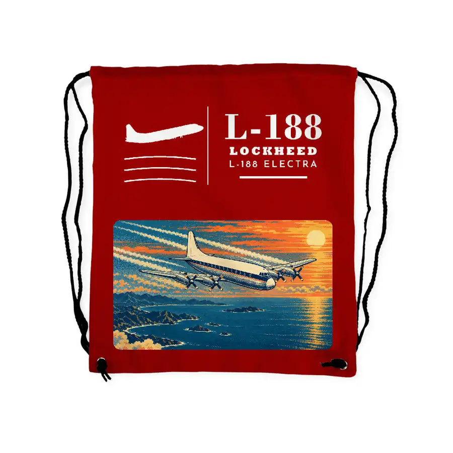 L-188 Electra - Drawstring Bag - Classic - Red