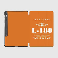 Thumbnail for L-188 Electra - Heritage + Name - Samsung Tablet - Orange