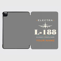 Thumbnail for L-188 Electra - Heritage + Name - iPad Case - Gray