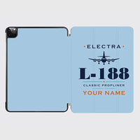 Thumbnail for L-188 Electra - Heritage + Name - iPad Case - Light Blue