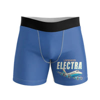 Thumbnail for L-188 Electra - Men Boxers - Cartoon - Blue