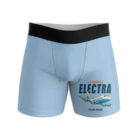 Thumbnail for L-188 Electra - Men Boxers - Cartoon + Name - Light Blue