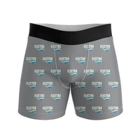 Thumbnail for L-188 Electra - Men Boxers - Cartoon Pattern - Gray