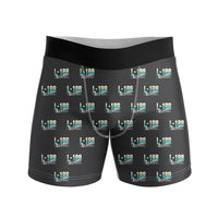 Thumbnail for L-188 Electra - Men Boxers - Original Pattern - Black