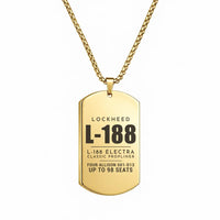 Thumbnail for L-188 Electra - Necklace - Tag - Gold