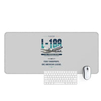 Thumbnail for L-188 Electra - Original - Desk Mat - Light Gray