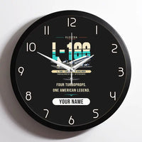 Thumbnail for L-188 Electra - Original + Name - Framed - Black
