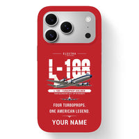 Thumbnail for L-188 Electra - Original + Name - MagSafe iPhone 17 Pro - Red