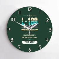 Thumbnail for L-188 Electra - Original + Name - No Frame - Dark Green