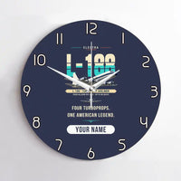 Thumbnail for L-188 Electra - Original + Name - No Frame - Navy Blue