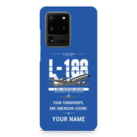 Thumbnail for L-188 Electra - Original + Name - Samsung Case - Blue