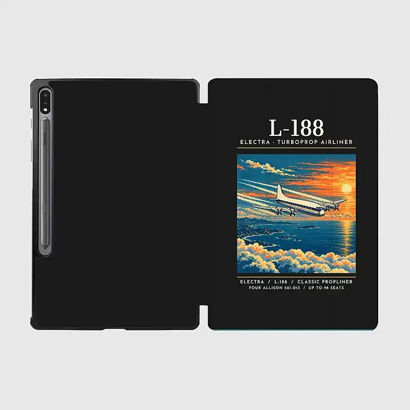 L-188 Electra - Poster - Samsung Tablet - Black
