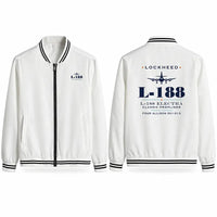 Thumbnail for L-188 Electra Stylish Jackets - Baseball Collar - Heritage - White