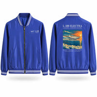 Thumbnail for L-188 Electra Stylish Jackets - Baseball Collar - Poster - Royal Blue