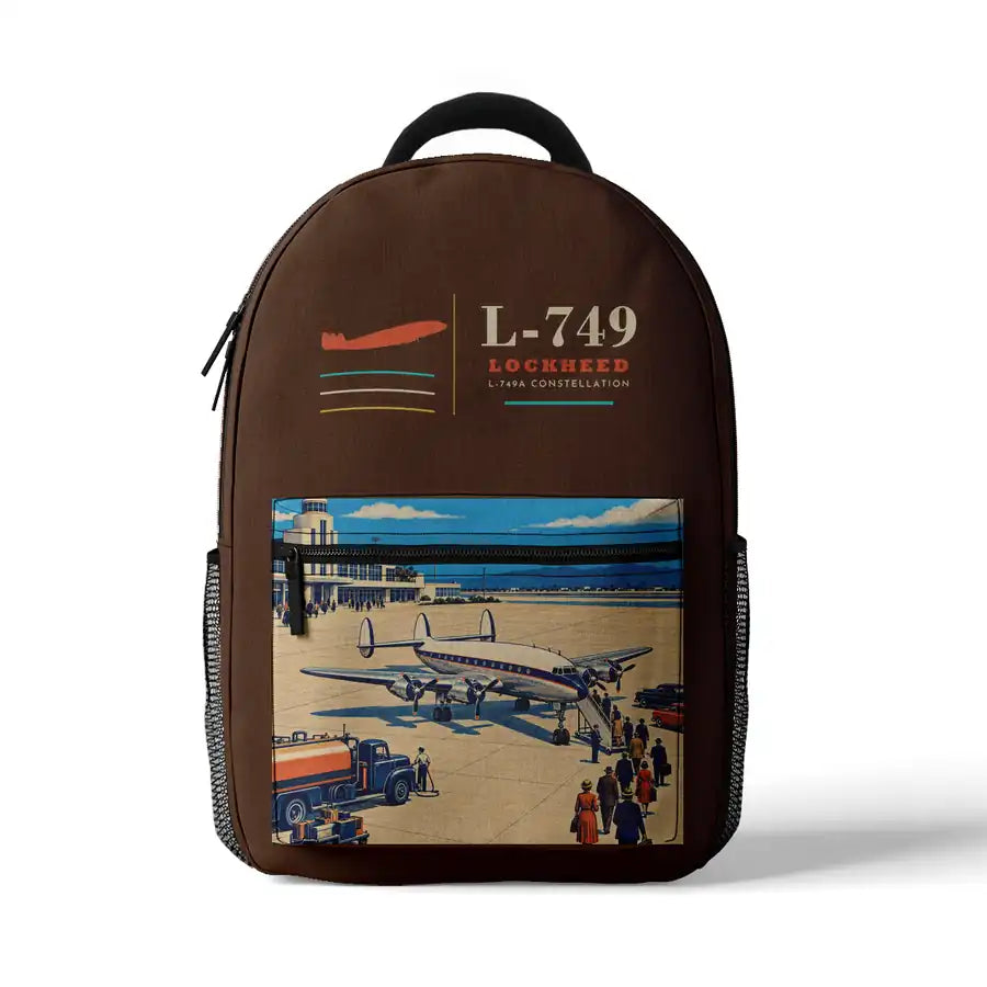 L-749A Constellation - 3D Backpack - Brown