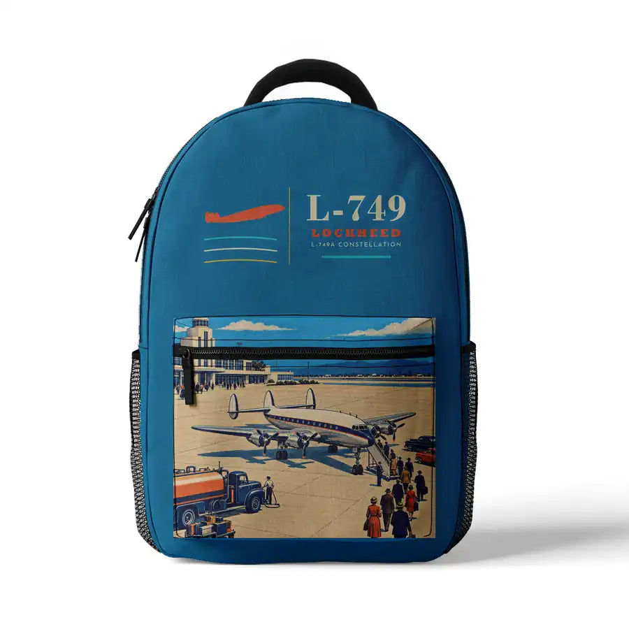 L-749A Constellation - 3D Backpack - Light Blue