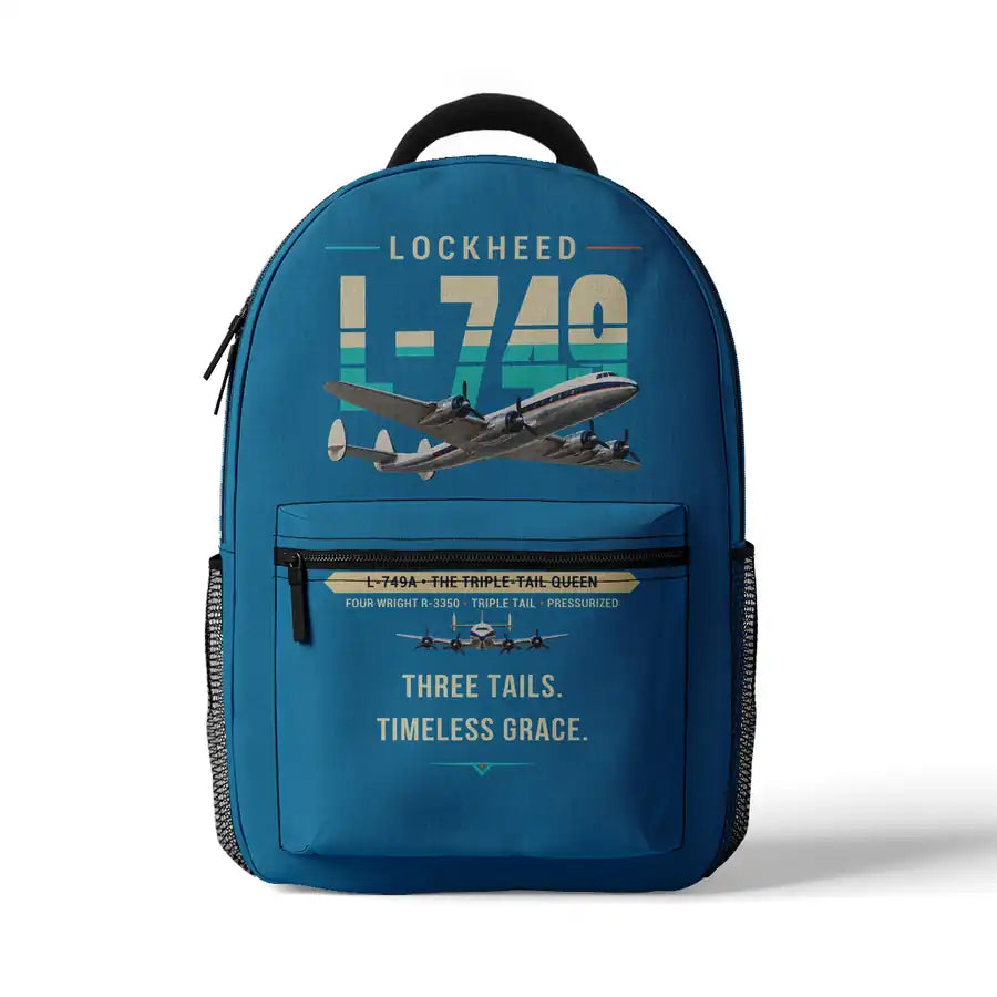 L-749A Constellation - 3D Backpack - Original - Light Blue