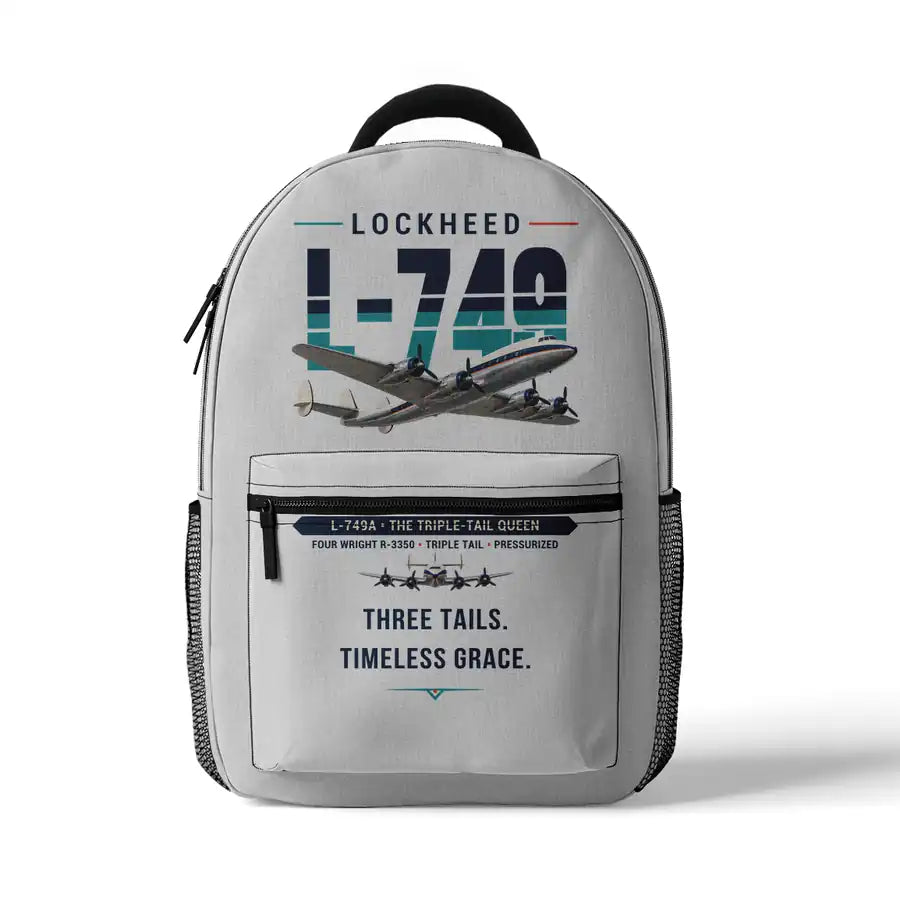 L-749A Constellation - 3D Backpack - Original - White
