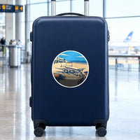 Thumbnail for L-749A Constellation - 3D - Circle Sticker - Suitcase