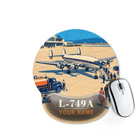 Thumbnail for L-749A Constellation - 3D + Name - Ergonomic Mouse Pad - Full Print