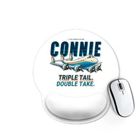 Thumbnail for L-749A Constellation - Cartoon - Ergonomic Mouse Pad - White