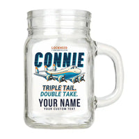 Thumbnail for L-749A Constellation - Cartoon + Name - Cocktail Glass (Mason Jar)