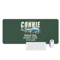 Thumbnail for L-749A Constellation - Cartoon + Name - Desk Mat - Dark Green