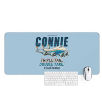 Thumbnail for L-749A Constellation - Cartoon + Name - Desk Mat - Light Blue