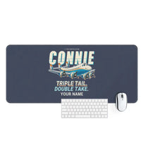 Thumbnail for L-749A Constellation - Cartoon + Name - Desk Mat - Navy Blue