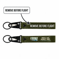 Thumbnail for L-749A Constellation Hawk-Shaped Key Chains - Dark Green - Cartoon - Remove Before Flight