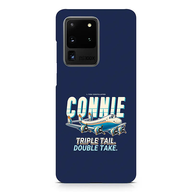 L-749A Constellation - Cartoon - Samsung Case - Navy Blue