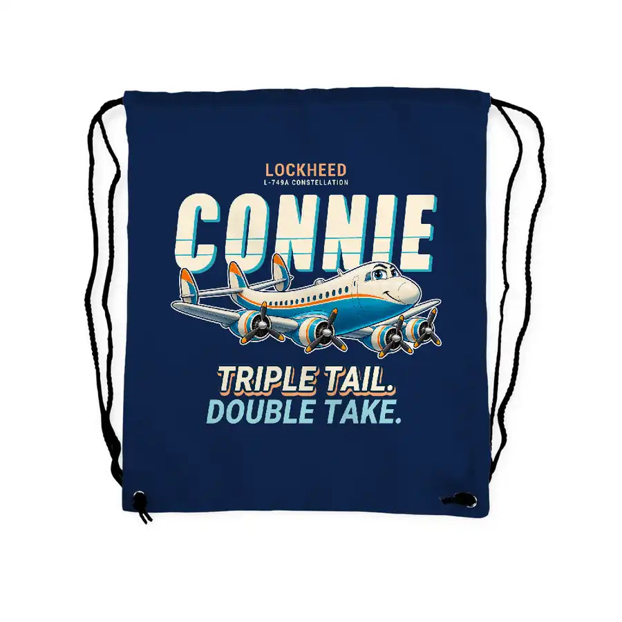 L-749A Constellation - Drawstring Bag - Cartoon - Dark Blue