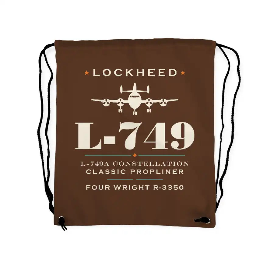 L-749A Constellation - Drawstring Bag - Heritage - Brown