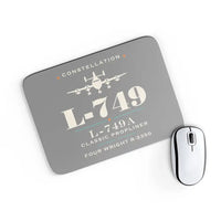 Thumbnail for L-749A Constellation - Heritage - Mouse Pad - Gray