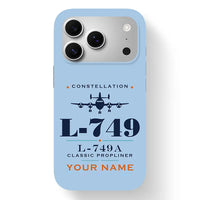 Thumbnail for L-749A Constellation - Heritage + Name - MagSafe iPhone 17 Pro - Light Blue