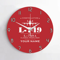 Thumbnail for L-749A Constellation - Heritage + Name - No Frame - Red