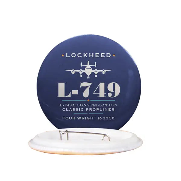 L-749A Constellation - Heritage - Pin - Navy Blue