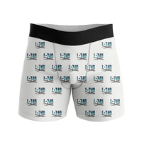 Thumbnail for L-749A Constellation - Men Boxers - Original Pattern - White