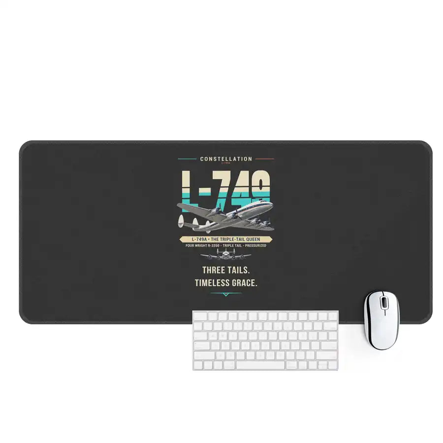 L-749A Constellation - Original - Desk Mat - Black