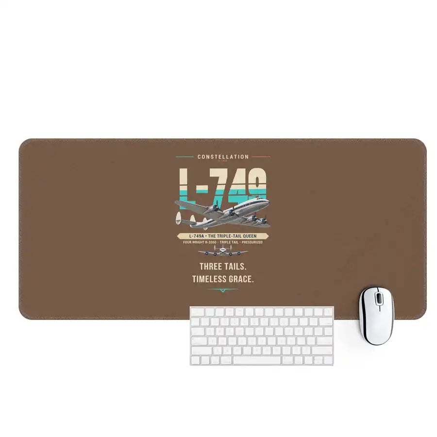 L-749A Constellation - Original - Desk Mat - Brown