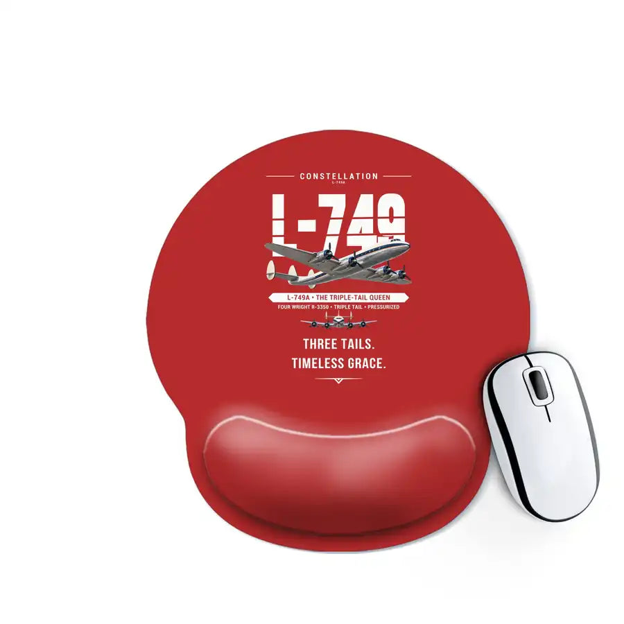 L-749A Constellation - Original - Ergonomic Mouse Pad - Red
