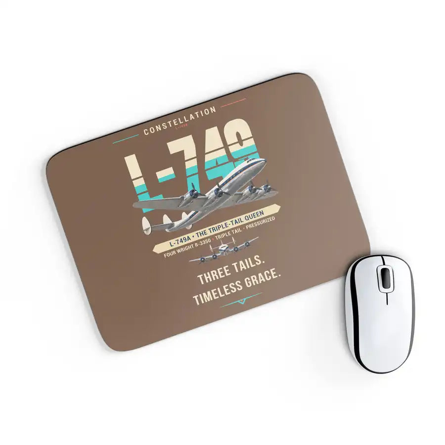 L-749A Constellation - Original - Mouse Pad - Brown
