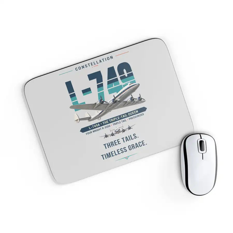 L-749A Constellation - Original - Mouse Pad - Light Gray